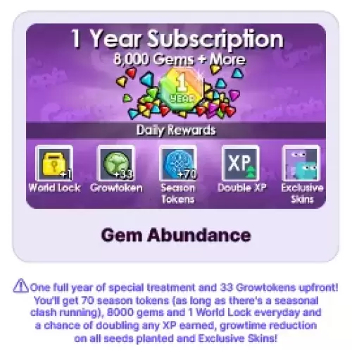 1 - Year Subscription Token