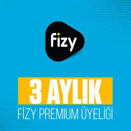 3 Aylık Fizy Premium Üyeliği