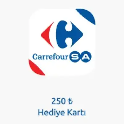 CarrefourSA 250 TL Hediye Kartı