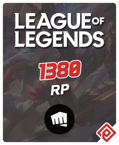 League Of Legends 1380 RP