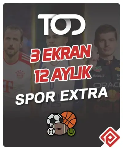 TOD 3 Ekran 12 Aylık Spor Extra