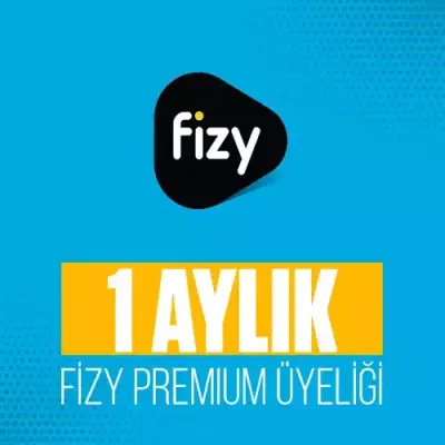 1 Aylık Fizy Premium Üyeliği